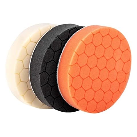Voodoo Ride ® VR-1024 Three Piece Buffing Pad Kit for Cutting and Polishing Cover