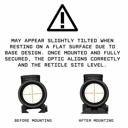 Image of Monstrum Archangel SE 1-6x SFP LPVO Scope with Integrated Mount