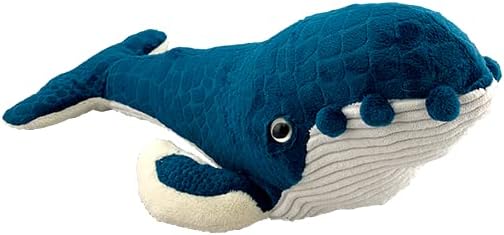 Miniatura 1 de Humphrey - Peluche de ballena jorobada, juguete de almohada de peluche de ballena oceánica de 8 pulgadas, juguetes de regalo para niños, cumpleaños,