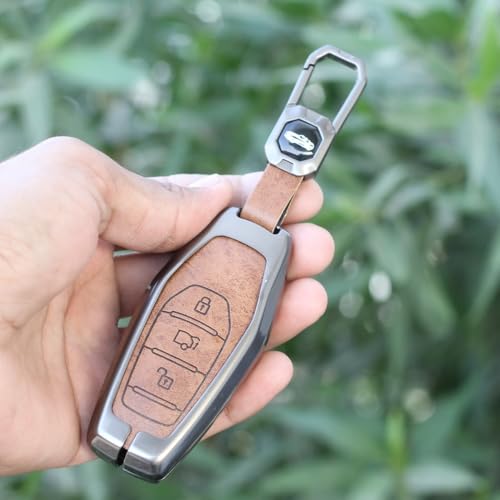 Image of Premium Car keycover for Mahindra XUV-500 Push Start Key (Smartkey)