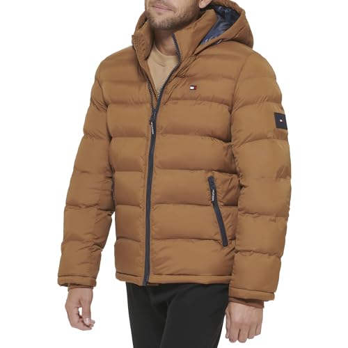 Image of Tommy Hilfiger Mens Quilted Puffer Jacket