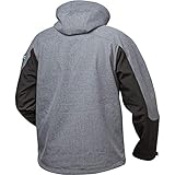 ? Wasserabweisend, winddicht Elysee Softshelljacke Tau grau (reflektierend)/schwarz Gr. L