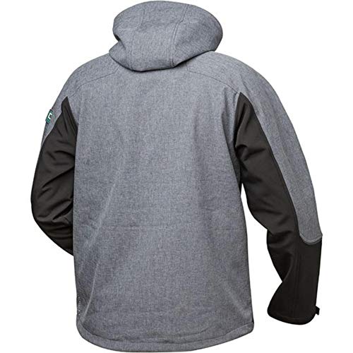 Elysee Softshelljacke Tau grau (reflektierend)/schwarz Gr. L