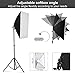 MOUNTDOG Softbox Lighting Kit, 2x19.7