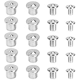 KRISFD Holzdübel Zentrierspitzen Set 20 Stück 6/8/10/12 mm Dübelspitzen Dübelsetzer...