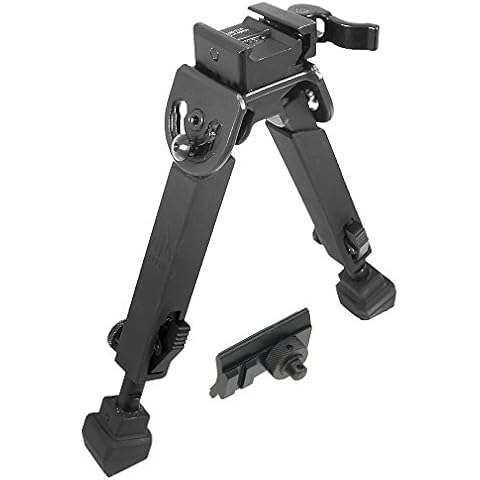 UTG Erwachsene Bipod für Schienen oder Grenadières Bi-fuß-Taktik Cover