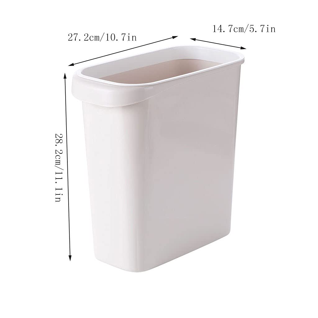 Bote Basura Cocina Basura De Inodoro Cocina Rectangular DE CANSIFICACIÓN CLASIFICACIÓN Puede LA Puebla Basura Interiores Simple 8L(A1)