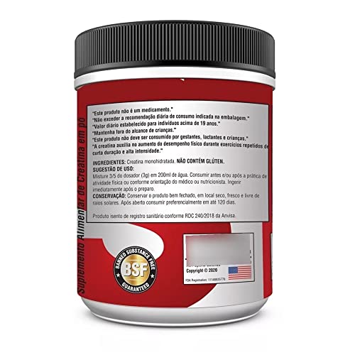 CREATINA MICRONIZADA E MONIHIDRATADA 300G - AST SPORTS SCIENCE