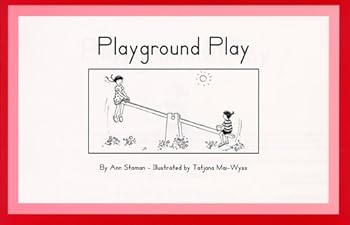Paperback Playground Play, Handprints Storybook set of 6 readers Book