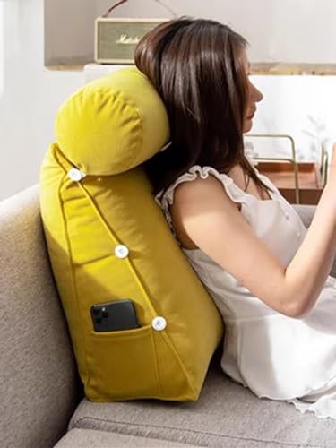 Oreiller de lecture de dossier ergonomique et lavable pour un maintien cervical optimal - 8