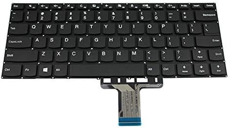 New US Black English Laptop Keyboard (Without Frame) Replacement for Lenovo Flex 4-1435 Flex 4-1470 Flex 4-1480