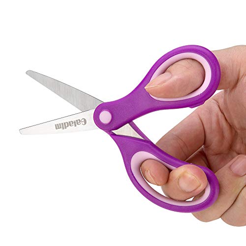 Tesoura infantil Galadim (36 unidades, pacote de professores, ponta arredondada, 14 cm) – 14 cm, tes