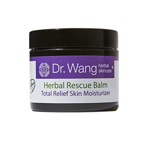 Dr. Wang Herbal Rescue Balm, 2oz - Herbal & Non-steroidal Care for Itchy, Dry & Irritated Skin - Winner of 2017 Good Housekeeping Seal, Safe for Kids- Developed by Dermatologist & Herbalist