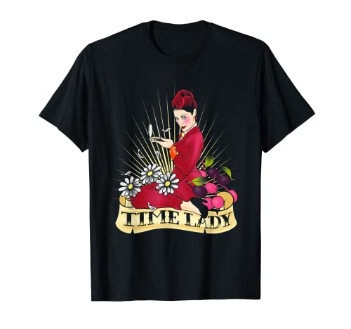Doctor Who Rockabilly Missy Time Lady Baker Camiseta