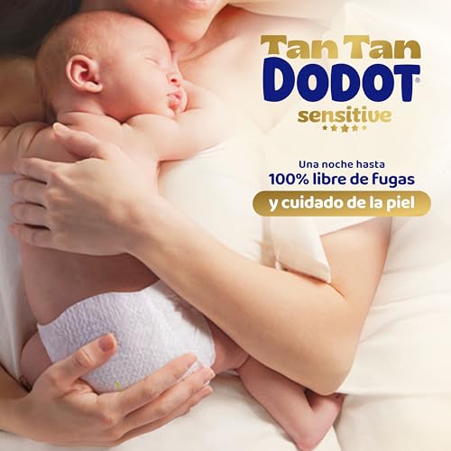 Miniatura 3 de Dodot Pañales Bebé Sensitive, Talla 2 (4-8 kg), 198 Pañales + Regalo de 40 Toallitas Aqua Pure 99% Agua, Hasta 12 h De Protección Antifugas y Cuidado de la Piel, Pack Mensual