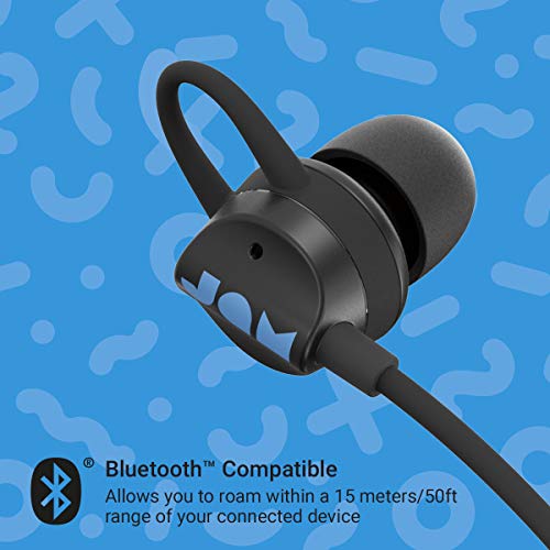 Jam Sweat Resistant Wireless Bluetooth Earbuds 6 Hour Playtime, Hands-Free Calling, Magnetic Cord Management, Lightweight Design Live Loose Sport Headphones Black #TOP2