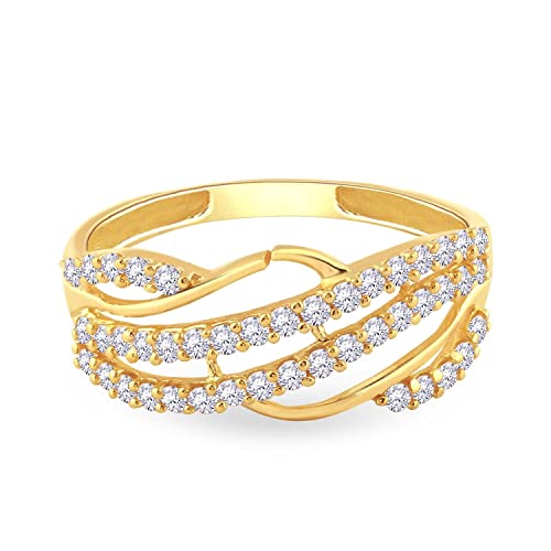 Malabar Gold & Diamonds Yellow Gold Ring for Women 22 K | 22 Kt (916) BIS Hallmark Certified Pure Gold Ring for Birthday, Anniversary, Rakshabandhan Gift - Image 4