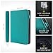 Vault X 9 Pocket Trading Card Zip Binder, 360 Cards, Premium Exo-Tec Album Material, 20 Side-Loading Pages, Folder for Collectible Games, Sports, TCG (Teal)