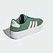 adidas Women's VL Court Sneaker, Preloved Green/Pink Spark/Ivory, 6.5