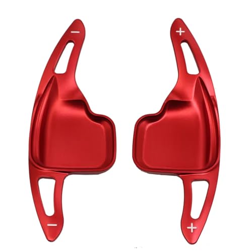 Compatible With For F30 F31 F32 F10 F20 F22 F15 F16 GT Z4 X1 X3 X4 X5 X6 カーステアリングホイールシフトパドルシフターエクステンションに対応 パドルシフターエクステンション(Red)