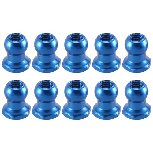 Écrou à tête sphérique 5mm alu pour réparer Tamiya RC 10pcs