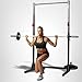 CAP Barbell Power Rack with Pull Up Bar & Attachments - Squat Rack & Strength Training Power Cage for Home Gym - Carbon