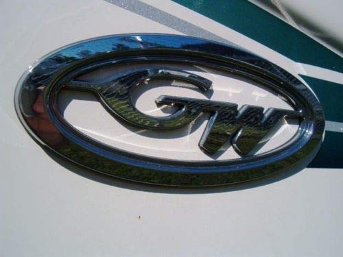 Grady White OEM Chrome Hull Oval NAMEPLATE 2015 +