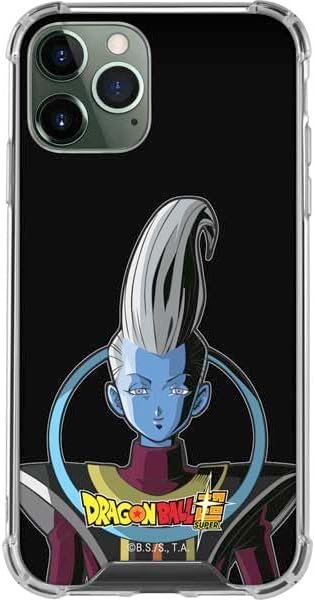 Skinit Clear Phone Case Compatible with iPhone 11 Pro Max - Officially Licensed Dragon Ball Super Goku Ultra Instinct Design