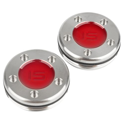 FoFoFo Golf Putter Weights Compatible with Scotty Cameron 2pcs Red 5g/10g/15g/20g/25g/30g/35g/40g/45g Compatible with Titleist Scotty Cameron Putter Newport (15g)