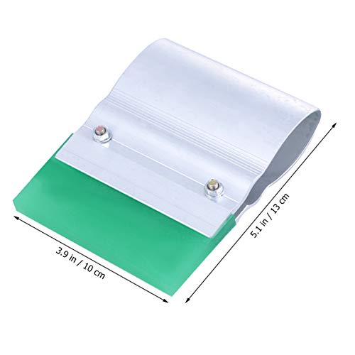 ARTIBETTER Rubber Squeegee for Screen Printing 4X5X1 Inch Ink Scraper with Comfortable Handle for DIY Silk Screen Crafts and Accurate Ink Spreading - Thumbnail 2