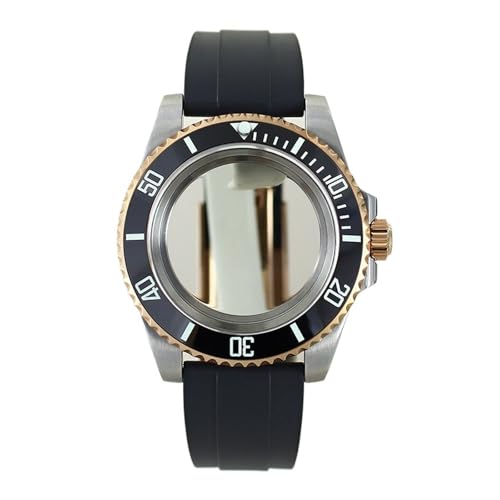 1pc 20ATM �_�C�u 40 �~�����[�g�����v�P�[�X���o�[�u���X���b�g NH34 NH35 NH36 NH38 4R36 Miyota8215 ETA2824 �^���T�t�@�C�A 120Clicks(Black bezel 2,Eta 2824)