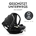 hauck 3in1 Kinderwagen Set Move N Care mit Drive N Care Babyschale – Kombikinderwagen ab Geburt bis 22 kg mit Federung & wendbarer Sitzeinheit – Black
