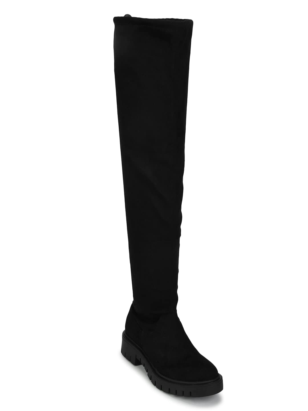 TRUFFLE COLLECTION Womens ST-1148 Black Suede Boots - UK 7 (B09HTLK8WF) Amazon Price History, Amazon Price Tracker