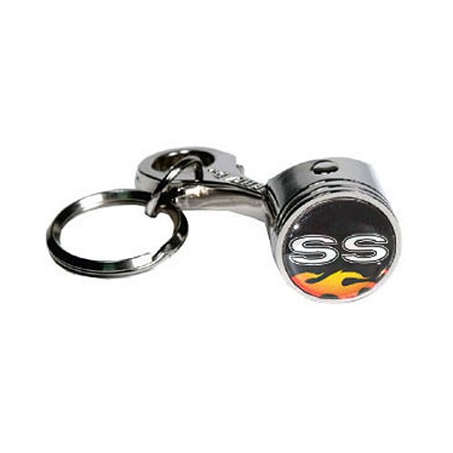 SS Piston Keychain