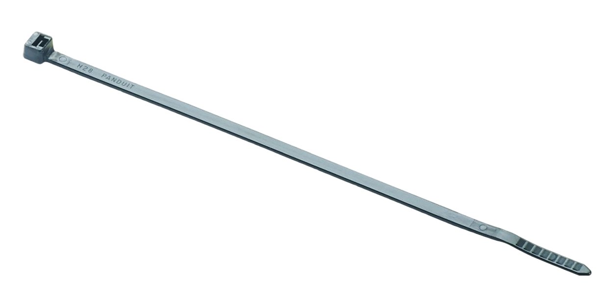 Panduit PLT1.5I-M2 Locking Cable Tie, Intermediate, Nylon 6.6, 5.6-Inch Length, Red (1,000-Pack)