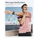 Parsonver Smart Watch, 5ATM Waterproof Watch for Swimming, Fitness Activity Tracker with 110+ Sports Modes, Heart Rate/Sleep/SpO2/Calories Monitor, Pedometer, Fitness Watch for Android & iPhone, Black - Image 5
