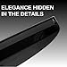 Window Visor Vent Rain Guard Deflector for Renault Clio 4 2013-2018 | Black Acrylic Window Wind Deflectors Vent Shades
