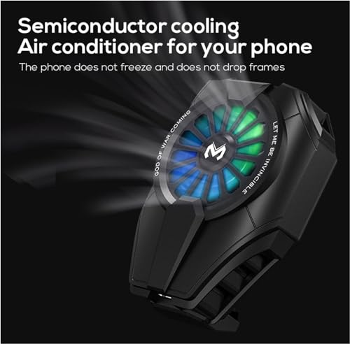 Image of Cubonic X Memo DL06 Memo Phone Cooler, Cellphone Radiator Semi-Conductor Cooling Chip, Mobile Phones for Live Streaming, Outdoor Vlog