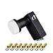 Produktbild Inverto Black Ultra Quattro LNB für Multischalterbetrieb Multiswitch 8X PremiumX F-Stecker 7,5 mm