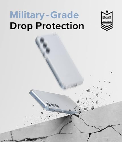 Ringke Capa Anti Impacto Fusion Matte Compatível com Galaxy A55 - Fosca