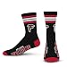 NFL Atlanta Falcons 4 Stripe Deuce Socks, Large