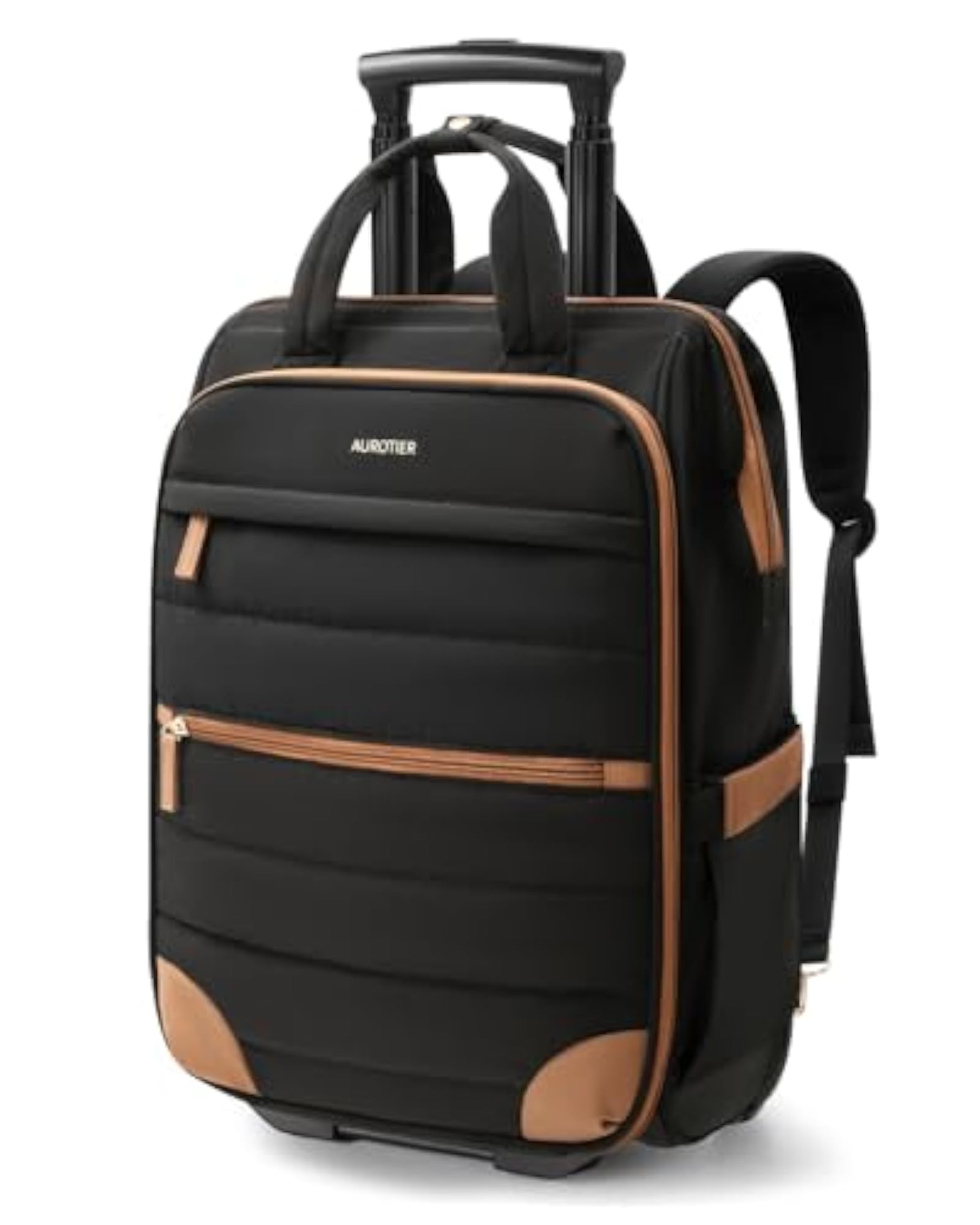 Rolling Puffer Backpack for Travel
