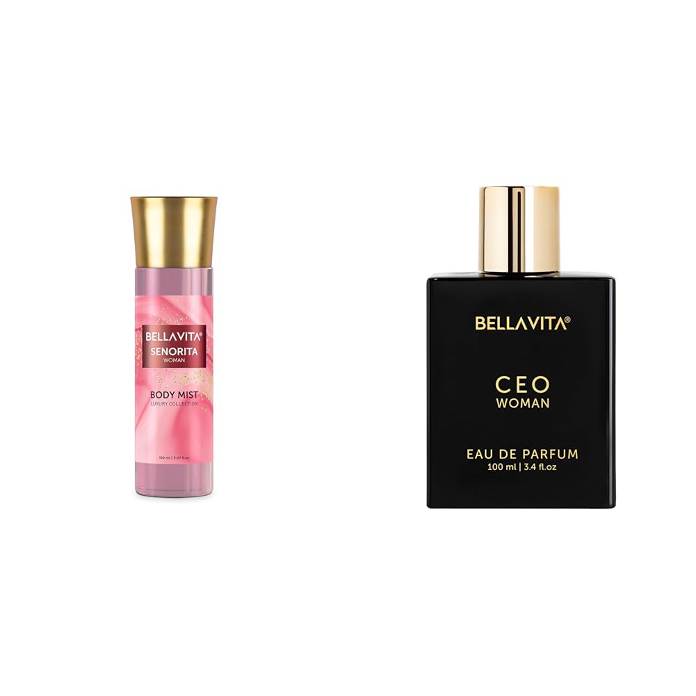 Bella Vita Luxury Senorita Women Body Spray Mist For Refreshing Floral & Pomegranate Long Lasting Fragrance With Mint 150 Ml CEO Woman Eau De Parfum Perfume-image-37