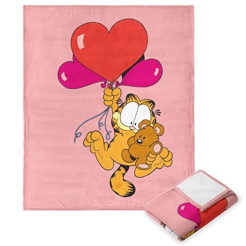 Northwest Garfield Silk Touch Throw Blanket, 50" x 60", Fly Away