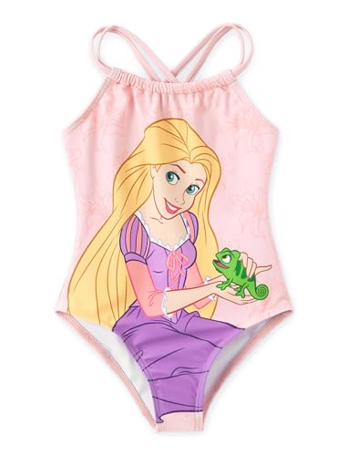 Image of Disney Stitch Marvel Frozen Elsa Girls Swimsuits UPF 50+ One Piece Bathing Suits Sport Summer Swimwear for Kids Size 3-13Y