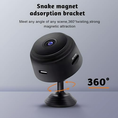 Elefocus [Updated Version] Hidden Cameras,Wifi Wireless Camera,Nanny Cam,Spy Camera,Mini Camera,Small Camera,App Control With Motion Detection And Night Vision thumb #4