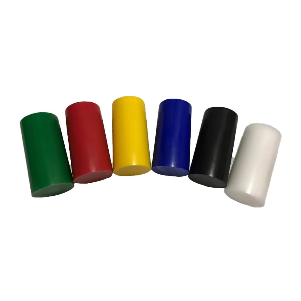 Tige POM blanche 2Pcs 3-50mm 500mm