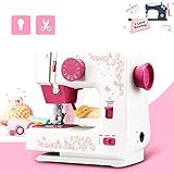 ★ 【Sicher und einfach zu bedienen】 Diese Mini-Haushaltsnähmaschine ist perfekt für alle Nähbegeisterten, auch für Anfänger, die unterschiedliche Nähanforderungen erfüllen möchten. Rutschfeste Bodenpolster, um sicherzustellen, dass die Overlock-Nähmaschine während des Betriebs fest und sicher bleibt. An der Maschine befindet sich ein LED-Licht, mit dem Sie alle kleinen Details Ihrer Arbeit sehen können, um das Einfädeln zu vereinfachen.