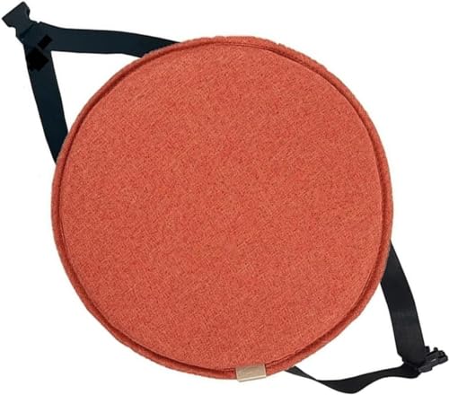 Coussin de siège rond avec attaches de 30 cm couleur 3 pour tabouret