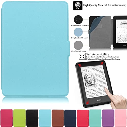 Kindle Paperwhite Case,Artyond PU Leather Protective Case Thinnest Light Shell Smart With Auto Wake/Sleep Cover For Amazon Kindle Paperwhite (Fits All 2012, 2013, 2015 and 2016 Versions) (lightblue) Kindle Paperwhite Case,Artyond PU Leather Protective Case Thinnest Light Shell Smart With Auto Wake/Sleep Cover For Amazon Kindle Paperwhite (Fits All 2012, 2013, 2015 and 2016 Versions) (lightblue)